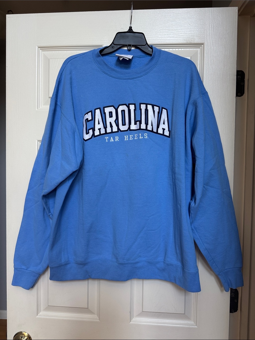 Champion Carolina Tar Heels Blue Crewneck Sweatshirt